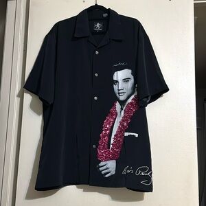 RARE ELVIS PRESLEY Paradise Lahaina Button Shirt